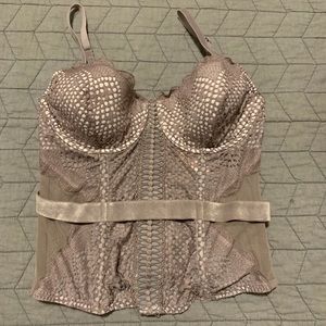 Victoria Secret corset bra. 36C NWT